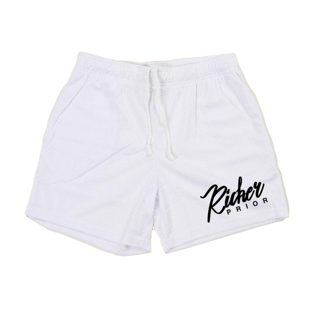 Spring White Richer Prior Shorts
