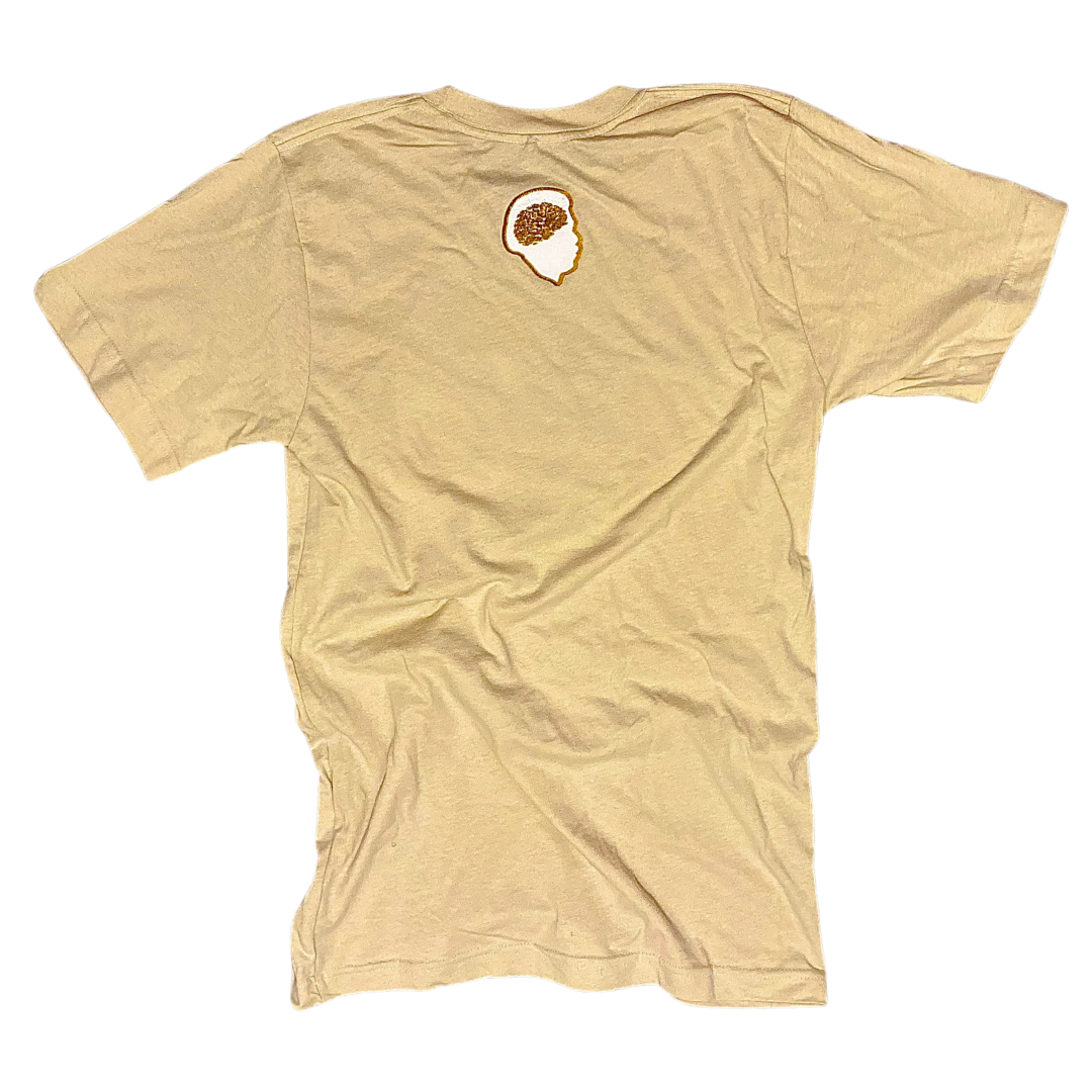 Richer Prior C.R.E.A.M. T-Shirt - Creme/White/Gold