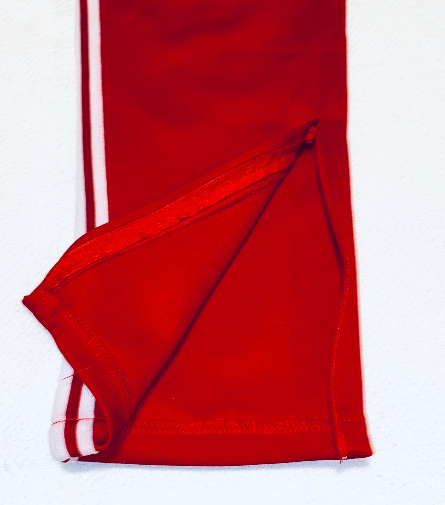 Richer Prior Triple Stripe Track Pants - Red/White