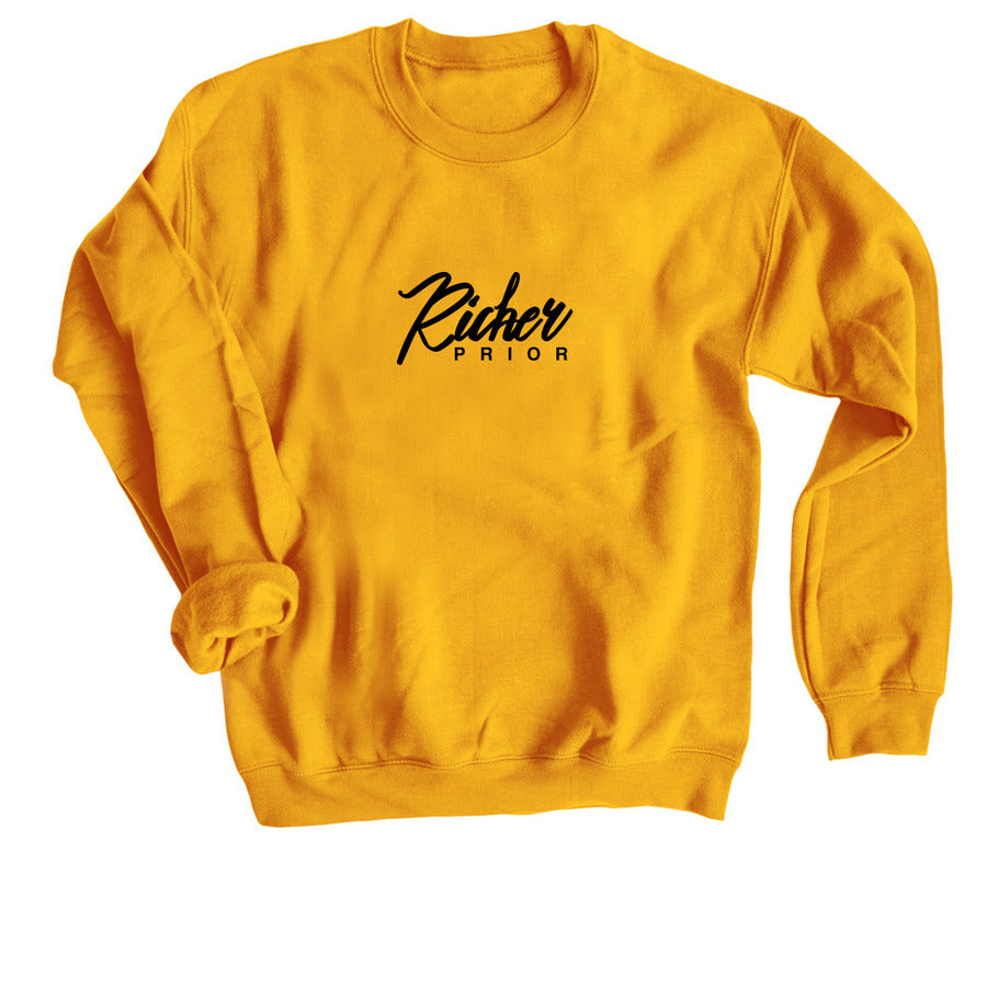 1985 Richer Prior Sweatshirt - Gold/Black