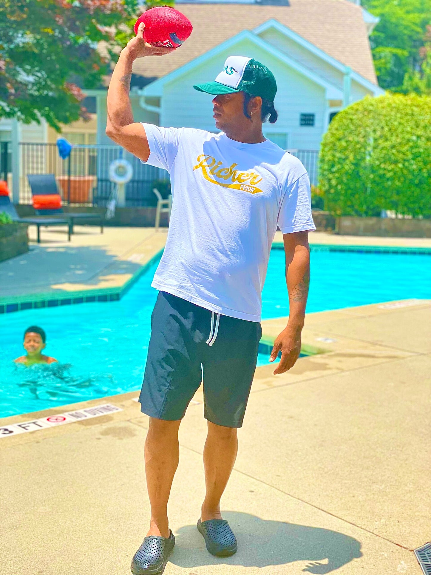 Richer Prior T-Shirt - White/Gold
