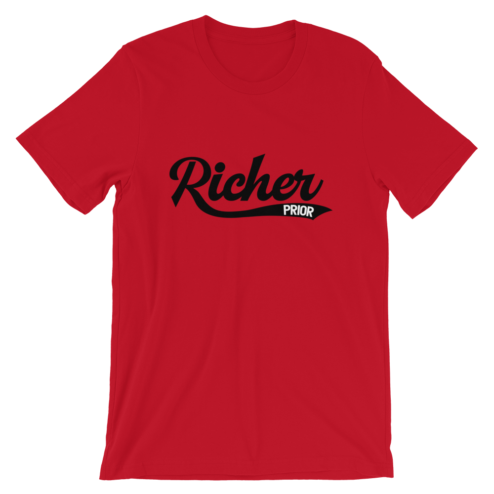 Richer Prior T-Shirt - Red/Black