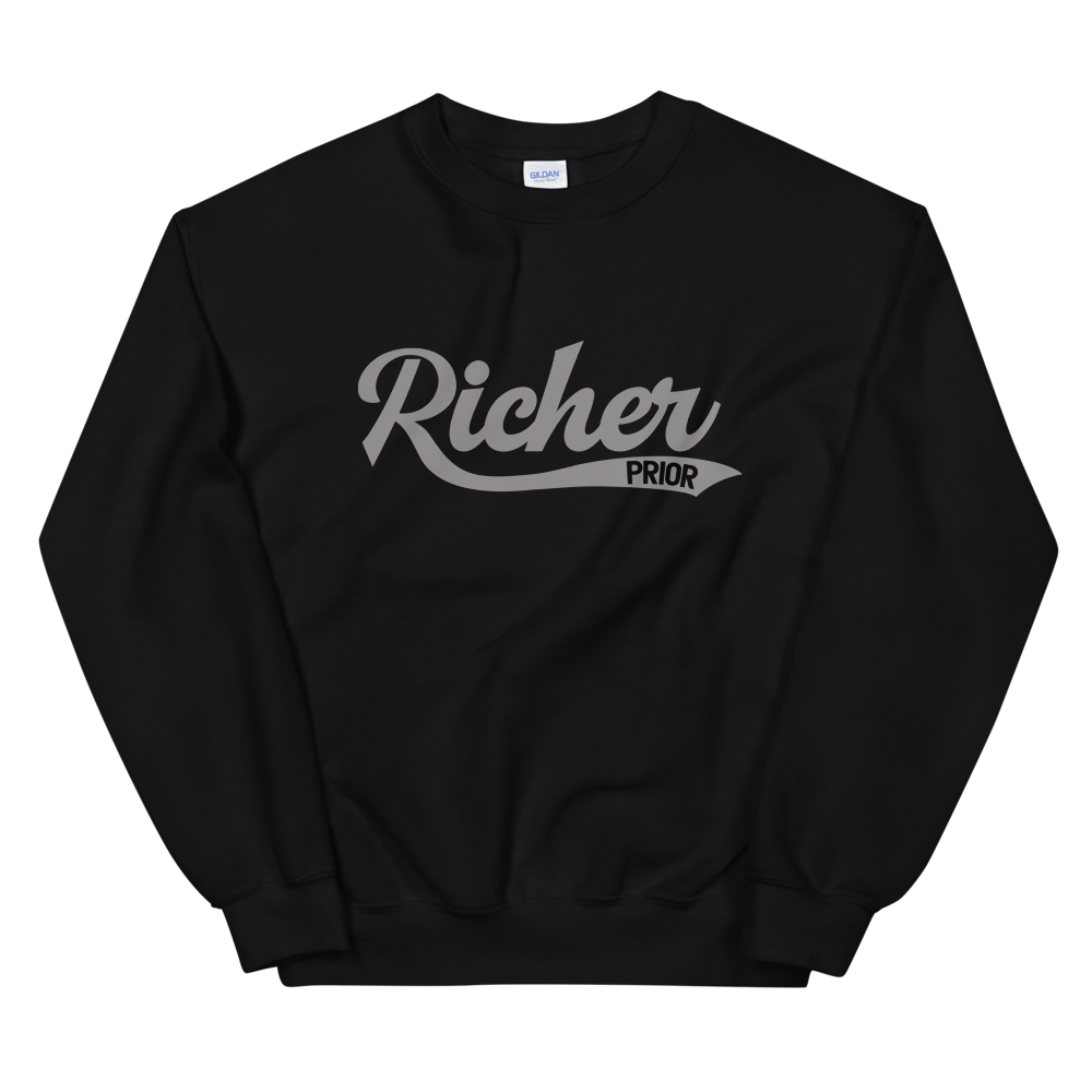 30. Richer Prior Sweatshirt - Black/Grey