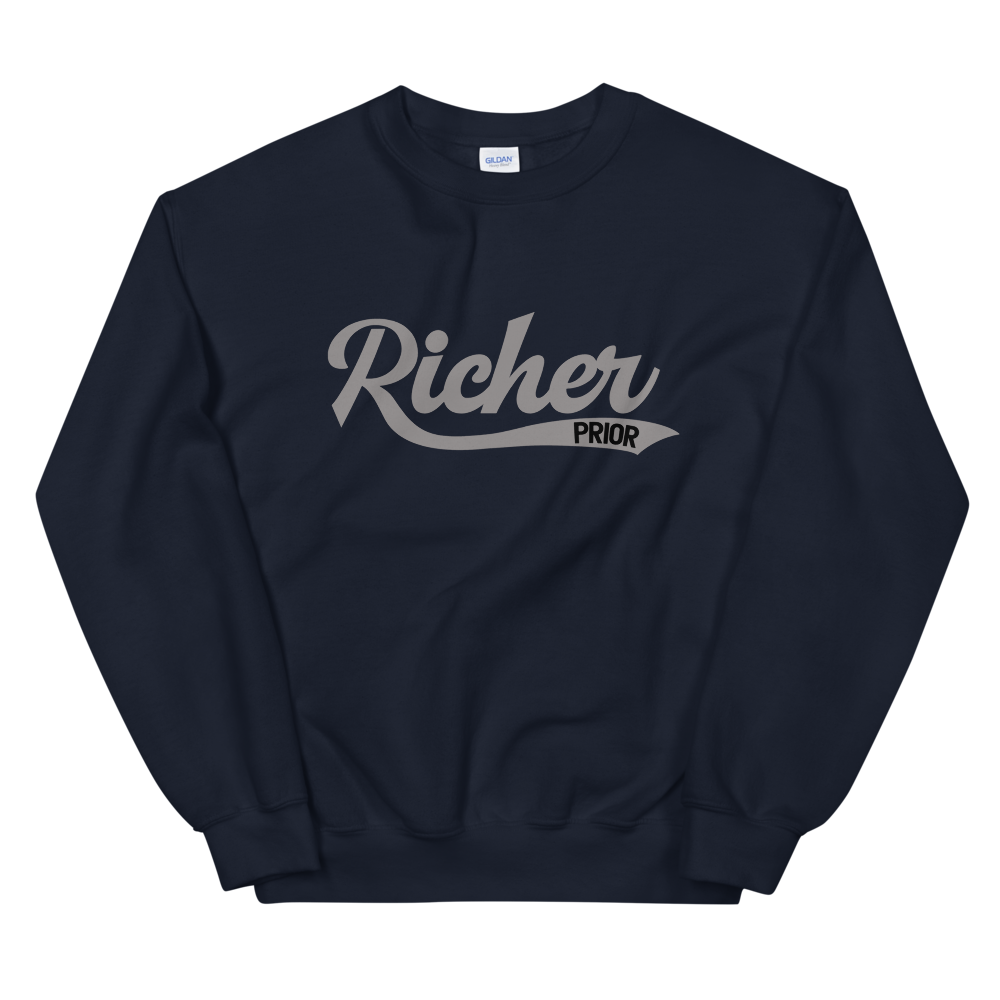 31. Richer Prior Sweatshirt - Navy/Grey