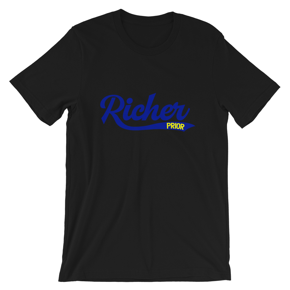 Richer Prior Woodruff T-Shirt - Black/Royal/Yellow