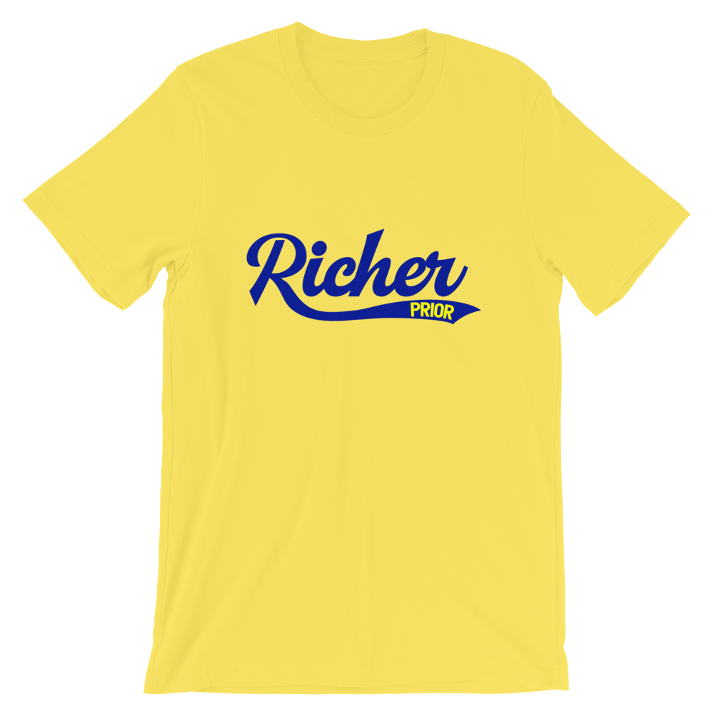 Richer Prior Woodruff T-Shirt - Yellow/Royal