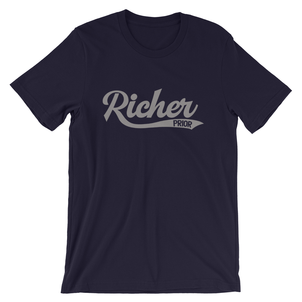 Richer Prior T-Shirt - Navy/Grey