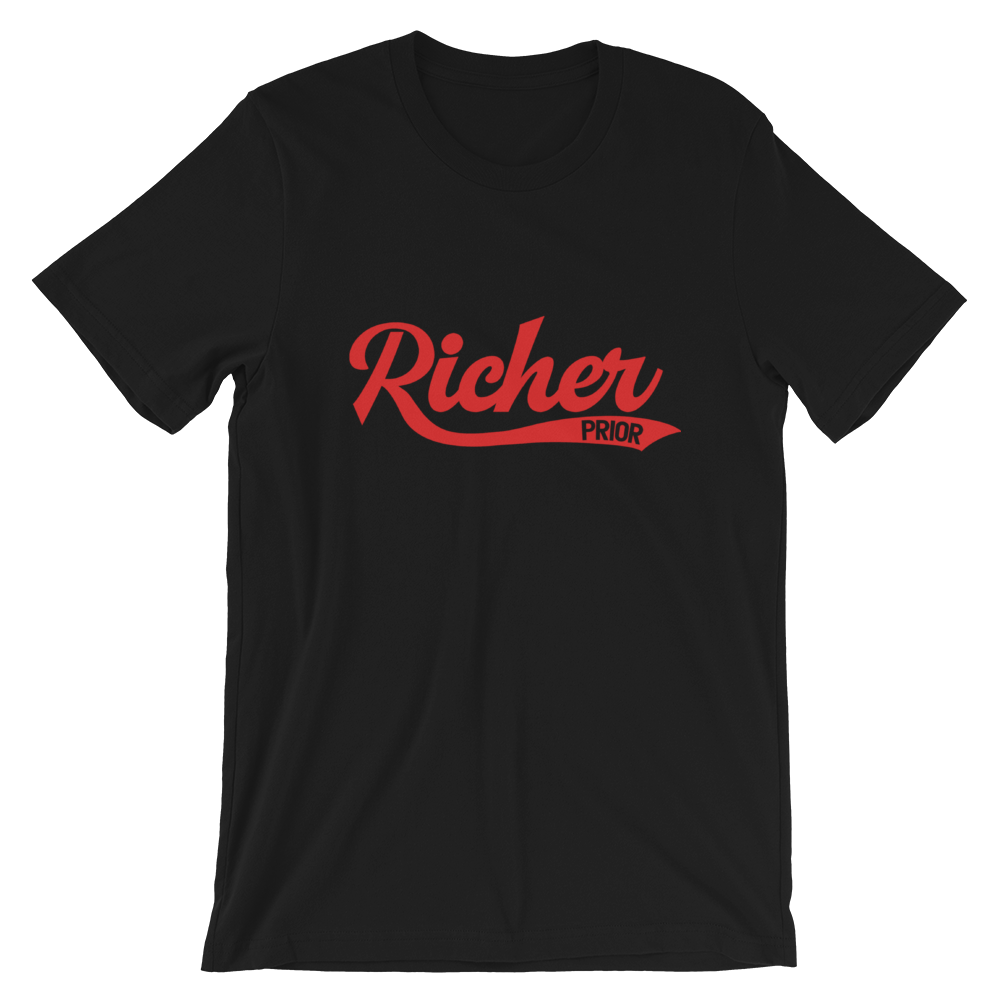 Richer Prior T-Shirt - Black/Red