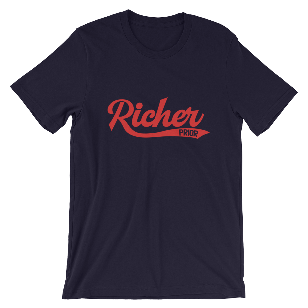 Richer Prior T-Shirt - Navy/Red