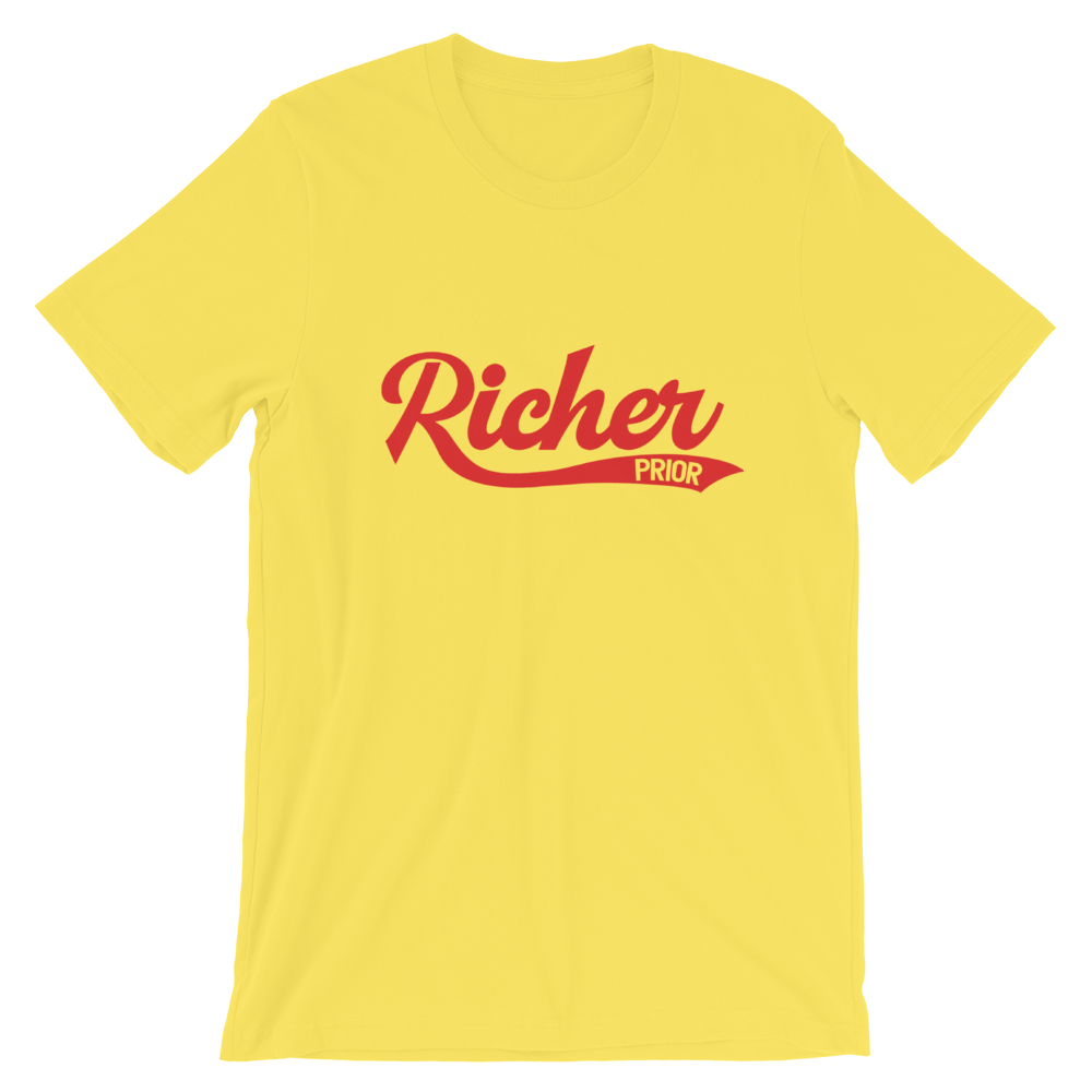 Richer Prior T-Shirt - Yellow/Red