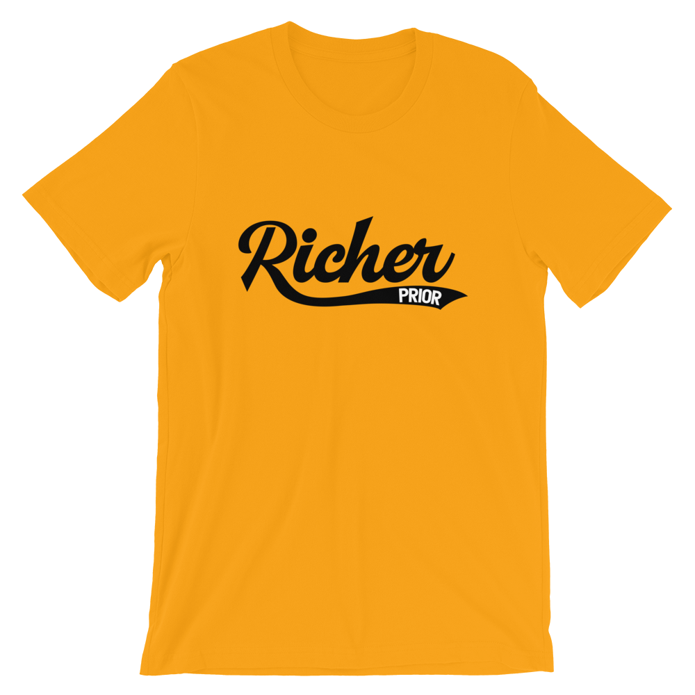 Richer Prior T-Shirt - Gold/Black