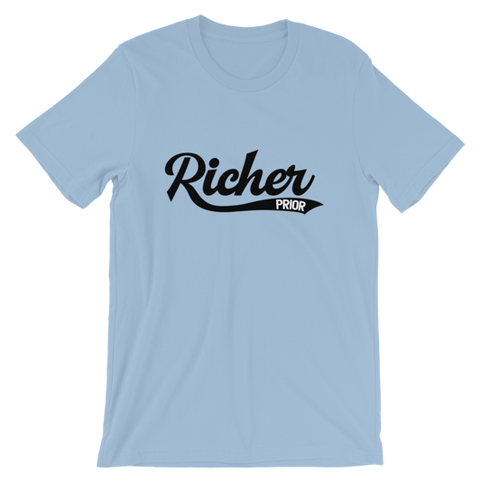 Richer Prior T-Shirt - Light Blue/Black