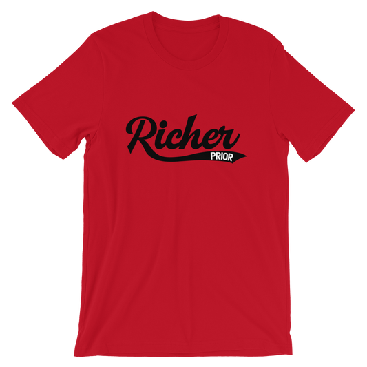 Richer Prior T-Shirt - Red/Black