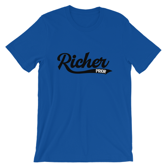 Richer Prior T-Shirt - Royal Blue/Black