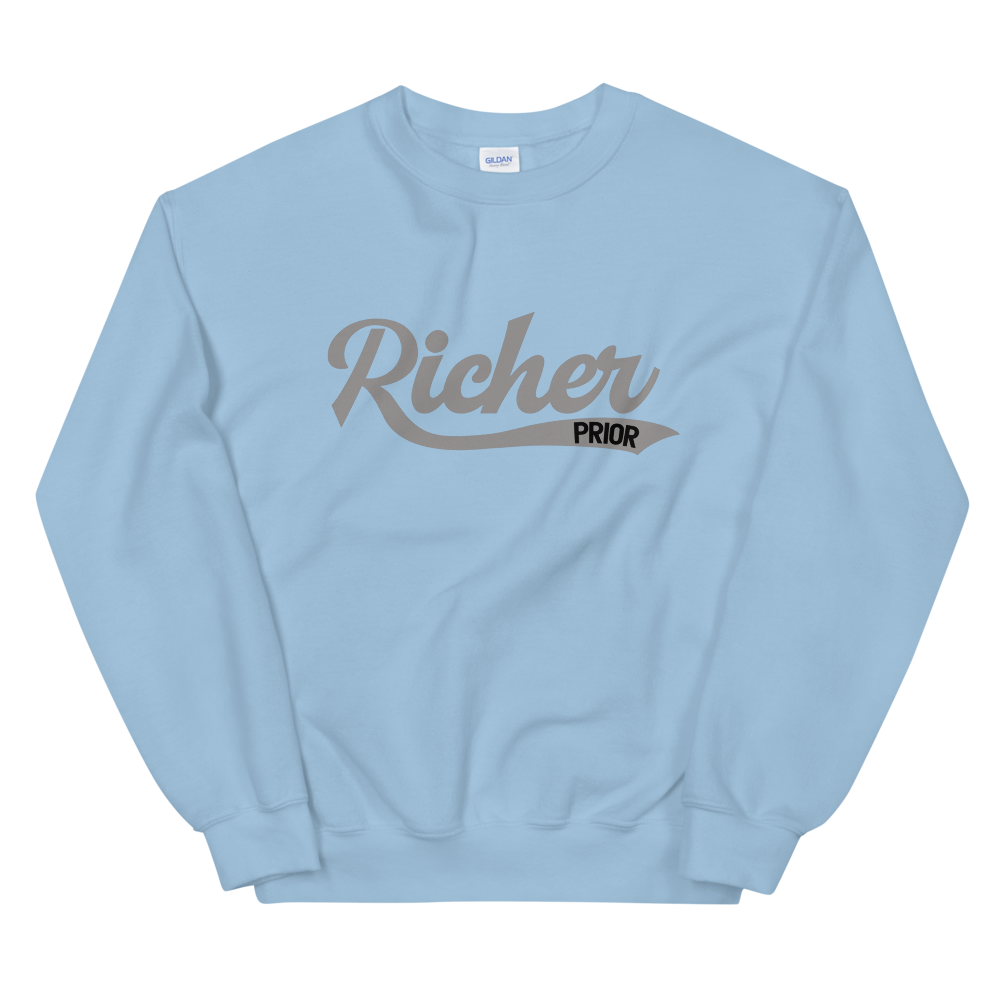 27. Richer Prior Sweatshirt - Light Blue/Grey