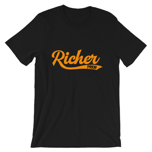 Richer Prior Manual T-Shirt - Black/Orange