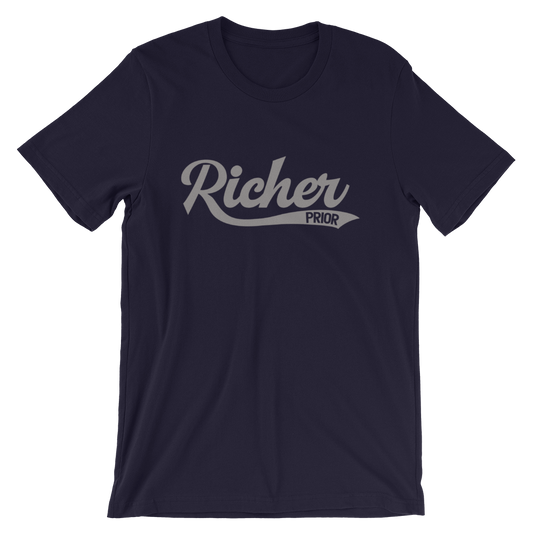 Richer Prior T-Shirt - Navy/Grey